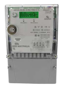 Трехфазный счётчик Матрица AD13A.2(I)-BL-G-R2r-TW (2-5-1)